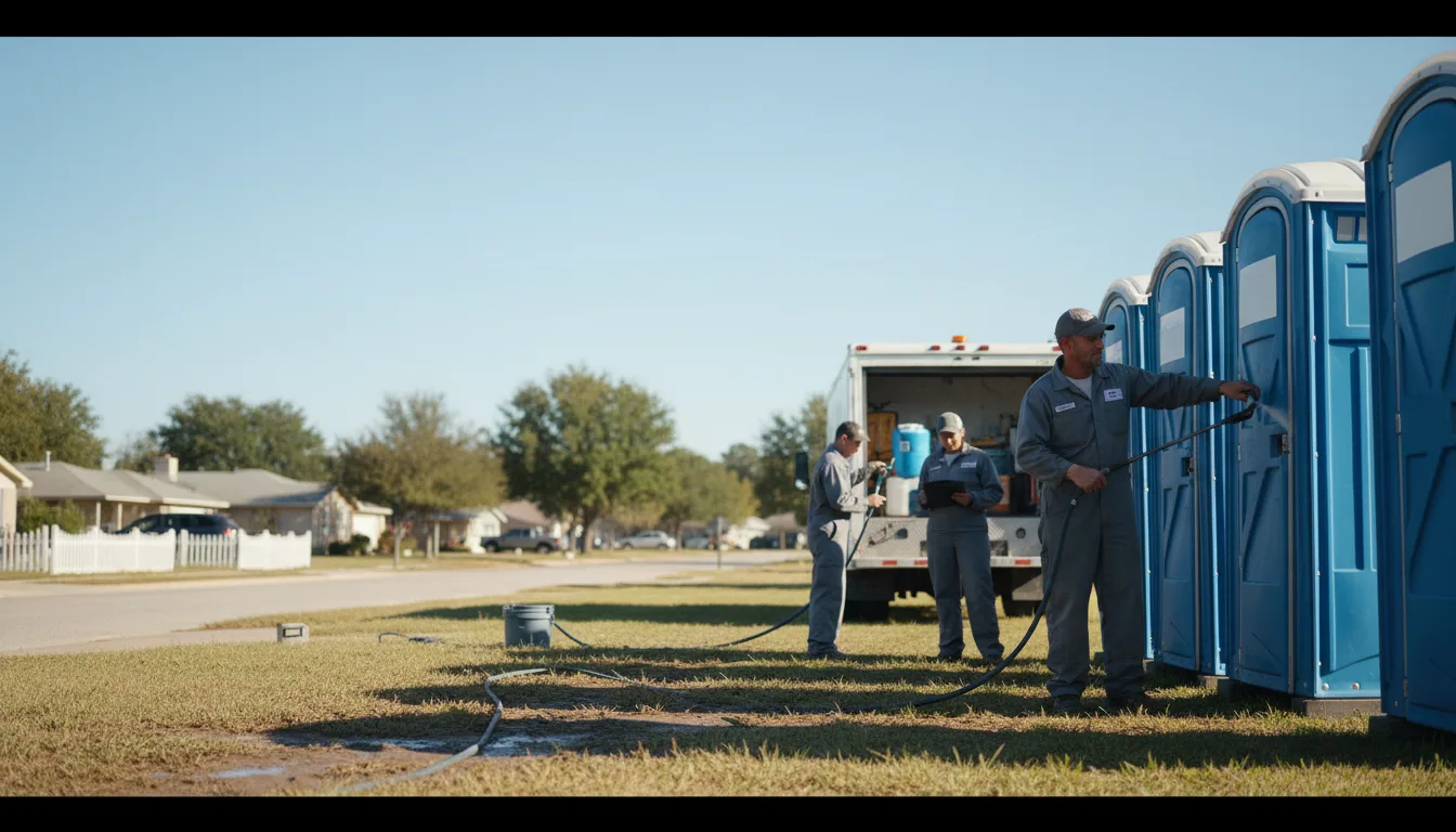 Long-Term Portable Toilet Rental in Chesaning, MI near me